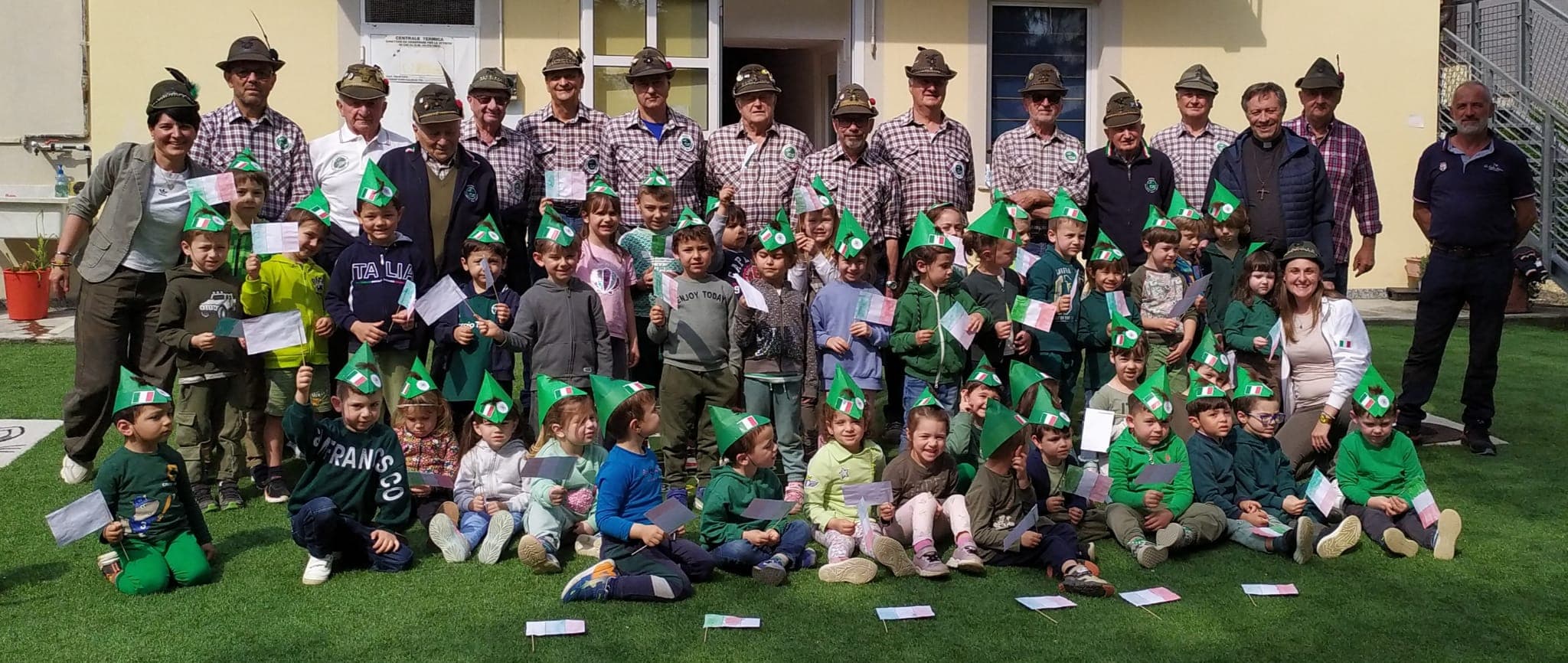 la castagnata con gli alpini