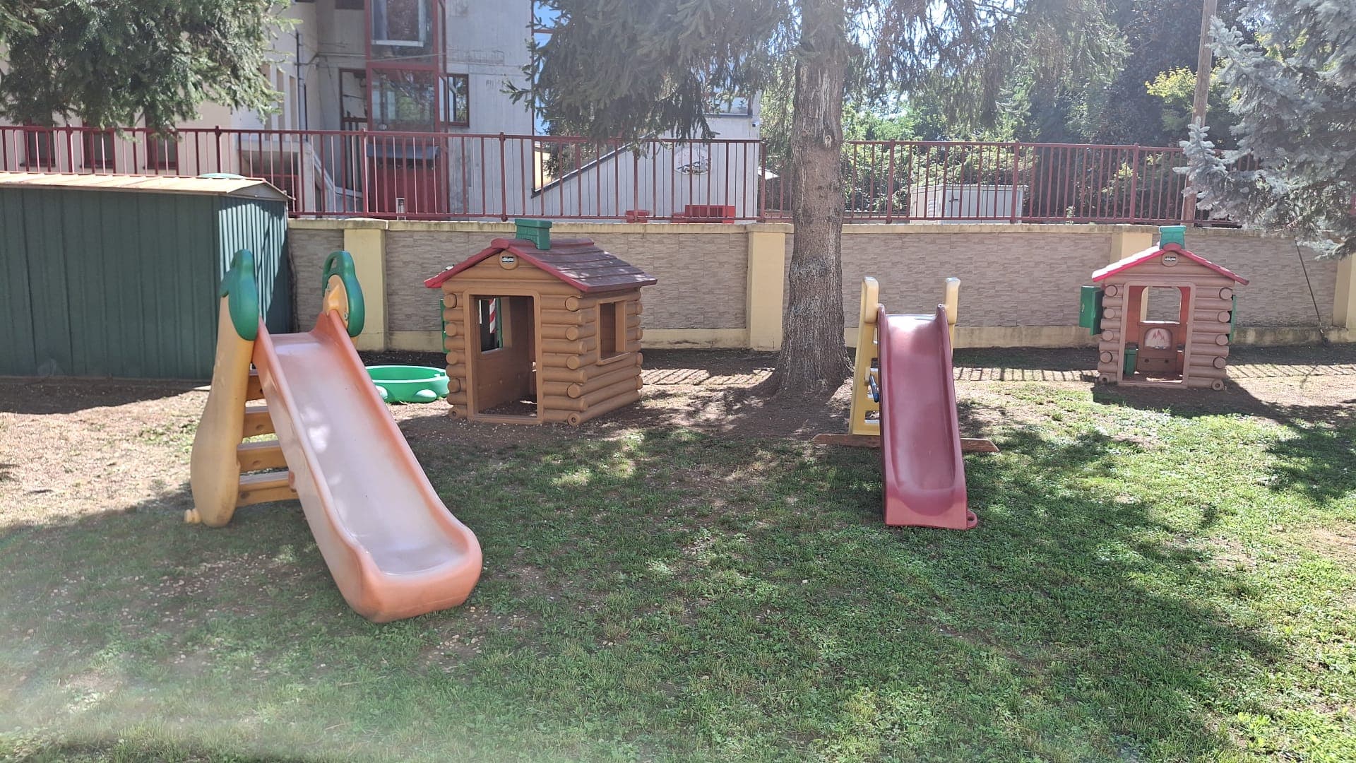 le casette in giardino