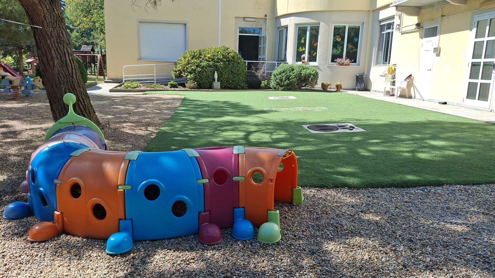 Il giardino della scuola