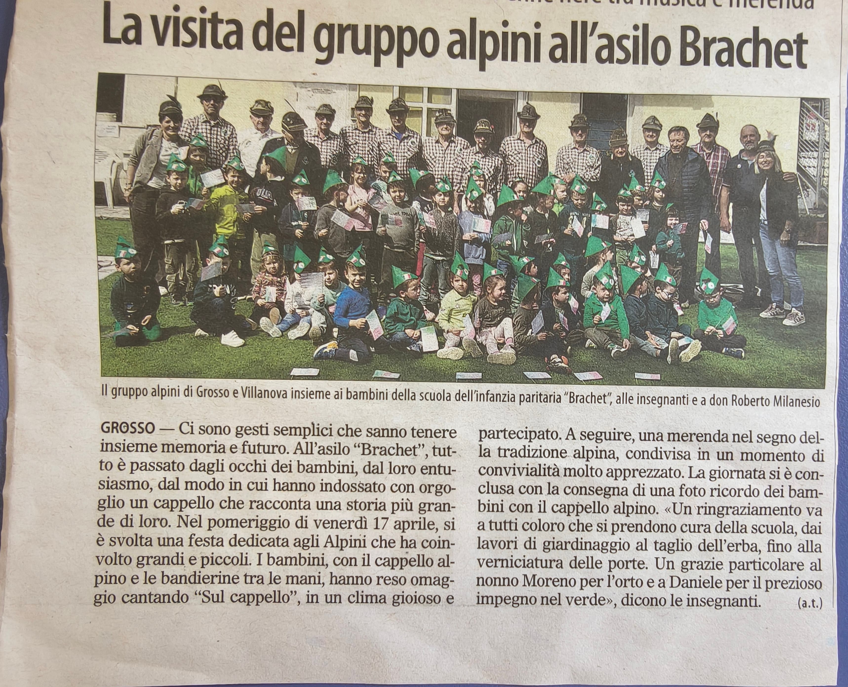 Festa per i nostri amici alpini