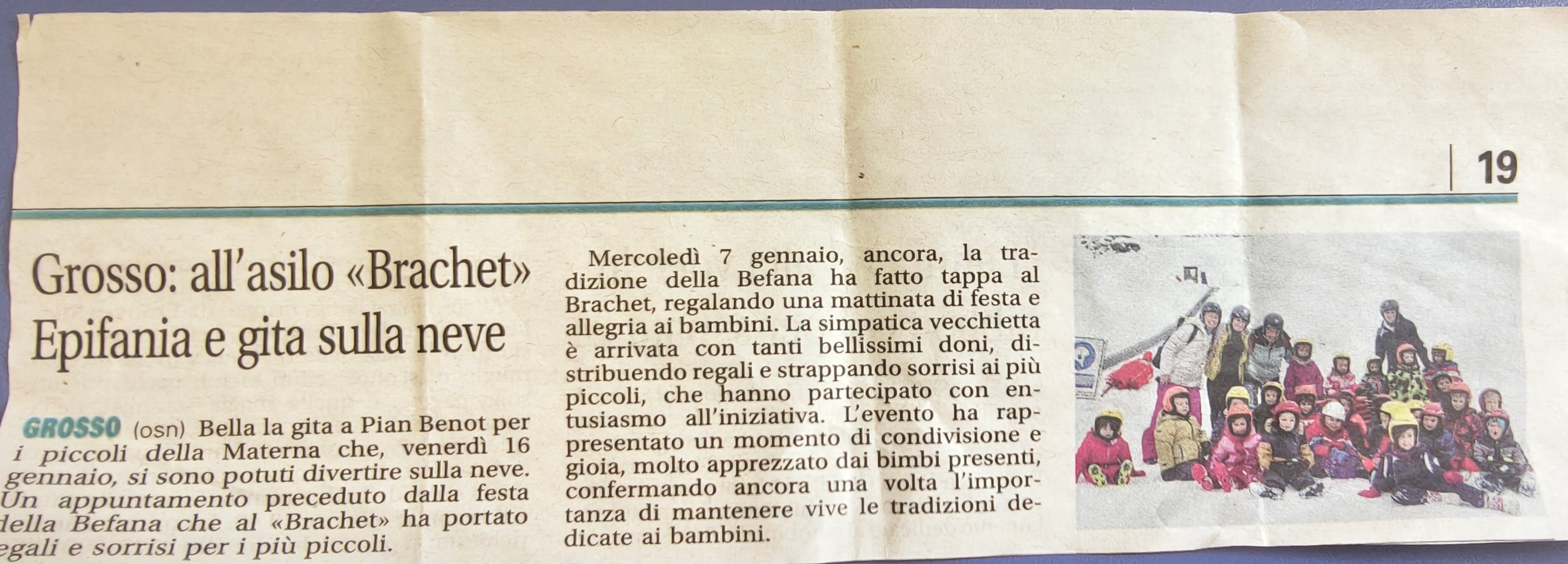 Gita sulla neve