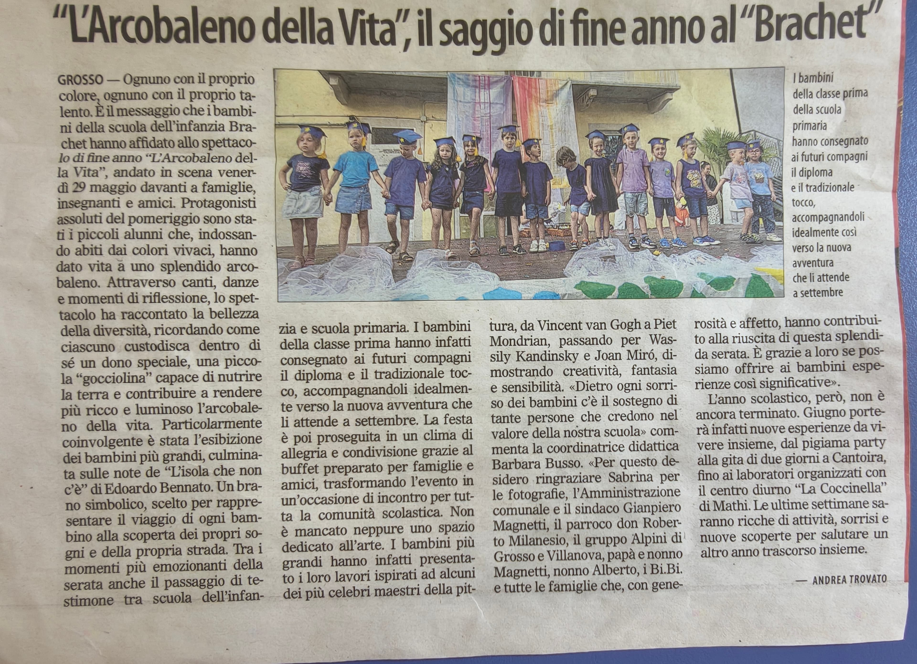 Spettacolo di fine anno
