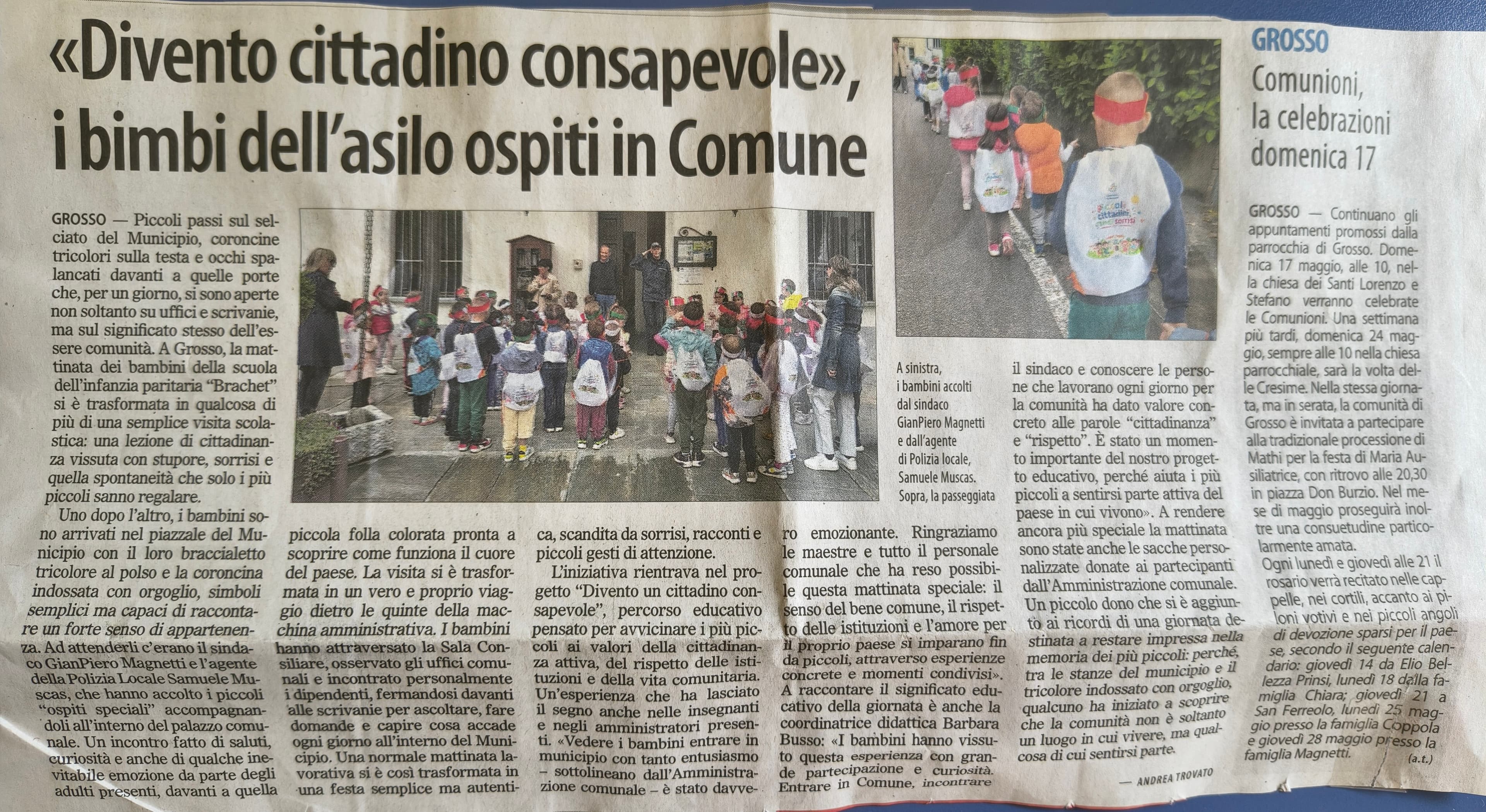 Visita al Comune