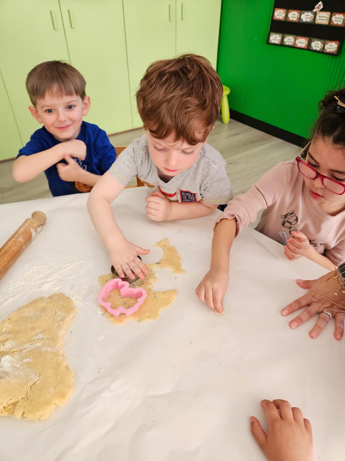 preparazione dei biscotti